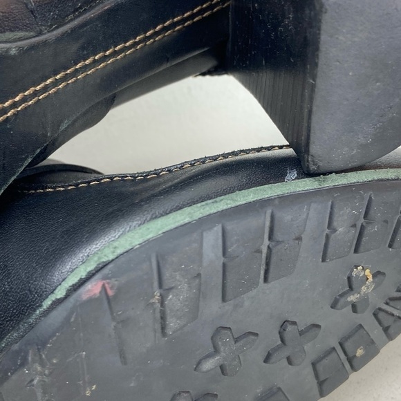 Cole Haan Sabrena Leather Heeled Slip On Clog - Picture 16 of 16